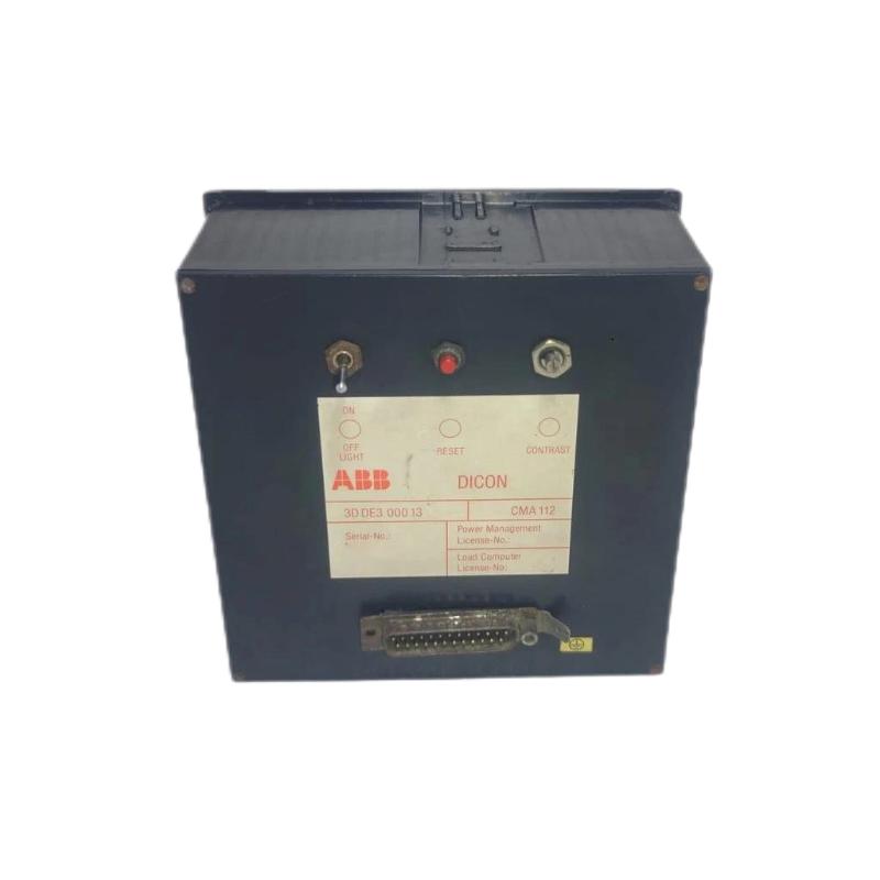 ABB CMA 112 3DDE300013 Diesel Control Display Unit