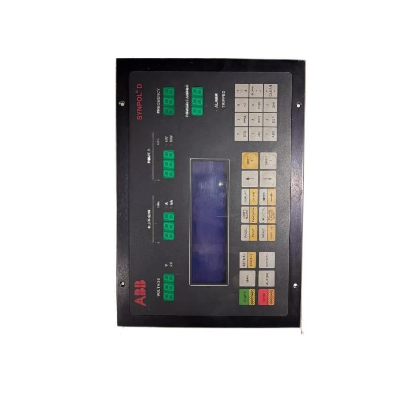 ABB CMA 130 3DDE300410 Synpol D Display Front Panel