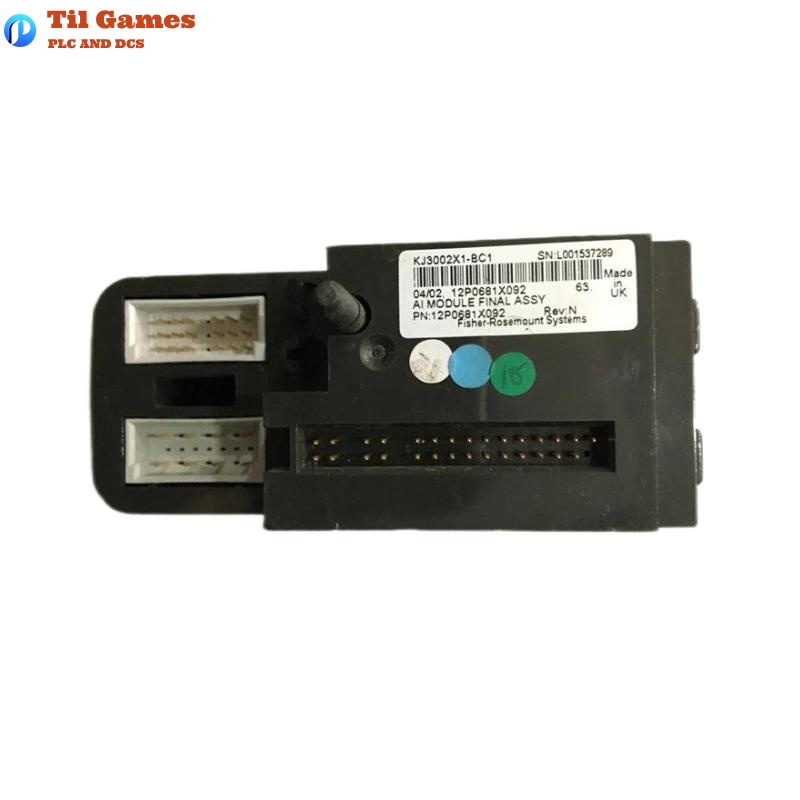 Emerson KJ3002X1-BC1 DeltaV Analog Input Card