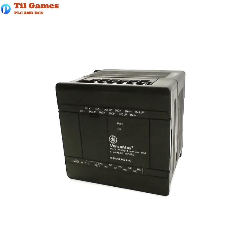 GE IC200UEX624-A VersaMax Micro 4 Channel Analog Input Expansion Unit