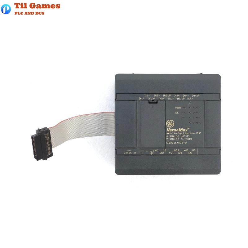 GE IC200UEX624-A VersaMax Micro 4 Channel Analog Input Expansion Unit