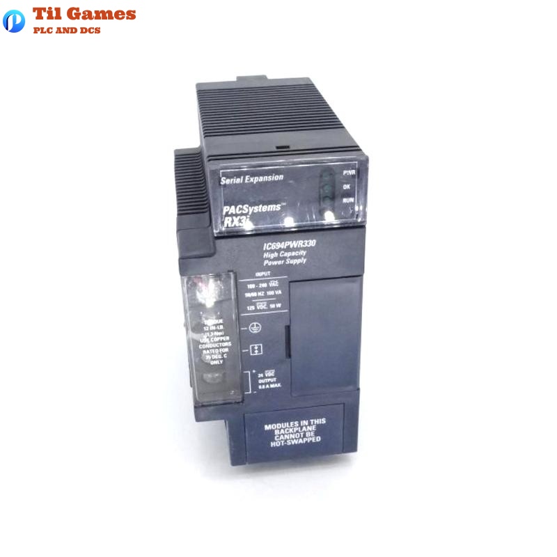 GE IC694PWR330 PACSystems RX3i Power Supply Module