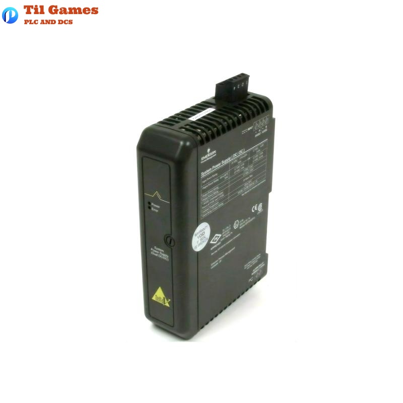 Emerson KJ1501X1-BC2 DeltaV System Dual DC Power Supply