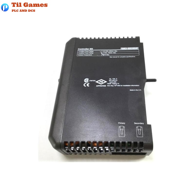 Emerson KJ2002X1-BA1 DeltaV Controller M3