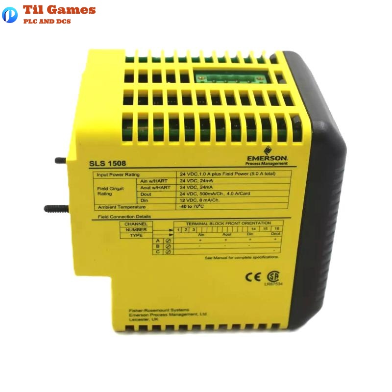 Emerson KJ2201X1-BA1 12P3162X102 DeltaV Logic Solver