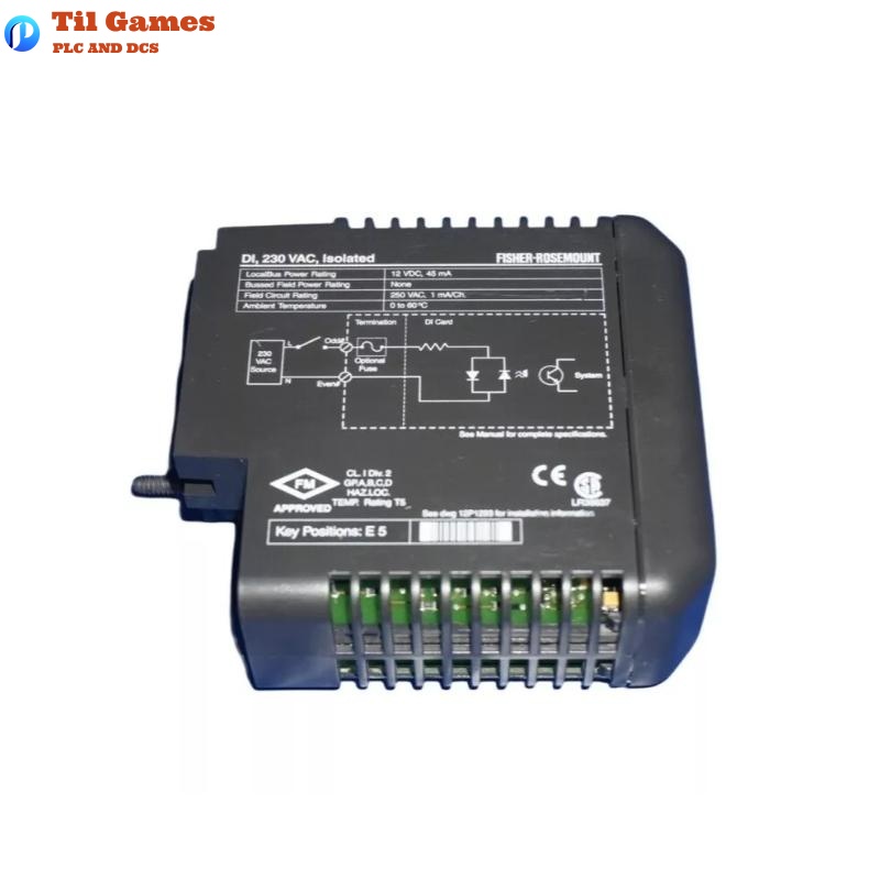 Emerson KJ3001X1-BE1 DeltaV Digital Input Card