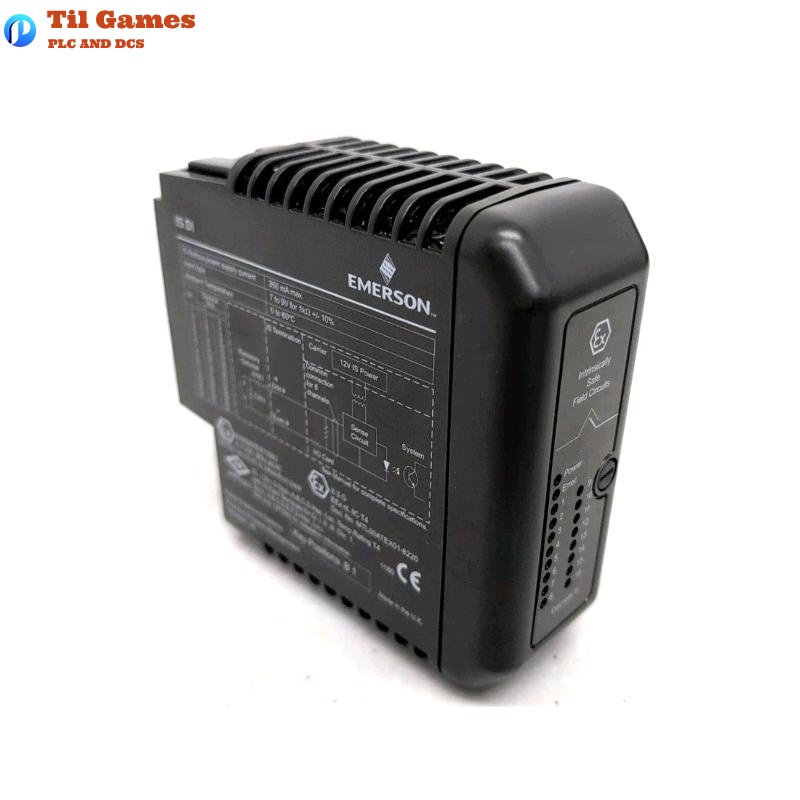 Emerson KJ3101X1-BB1 DeltaV Safe Discrete Input Card