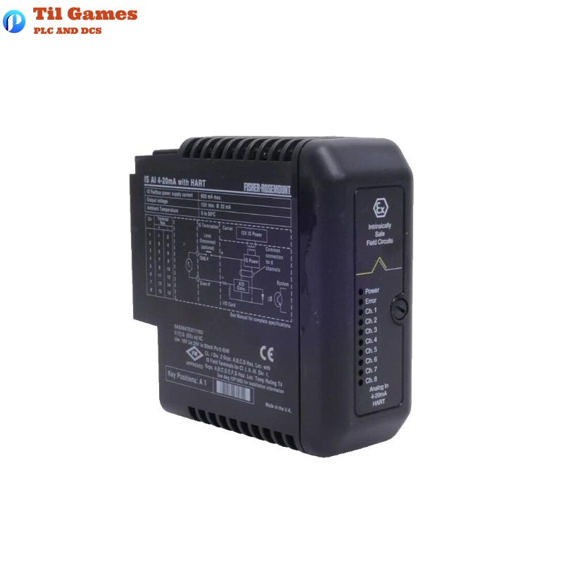 Emerson KJ3102X1-BA1 DeltaV Analog Input Module