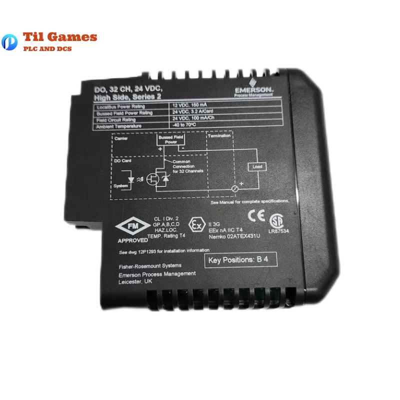 Emerson KJ3204X1-BA1 12P3275X032 DeltaV Discrete Output Module
