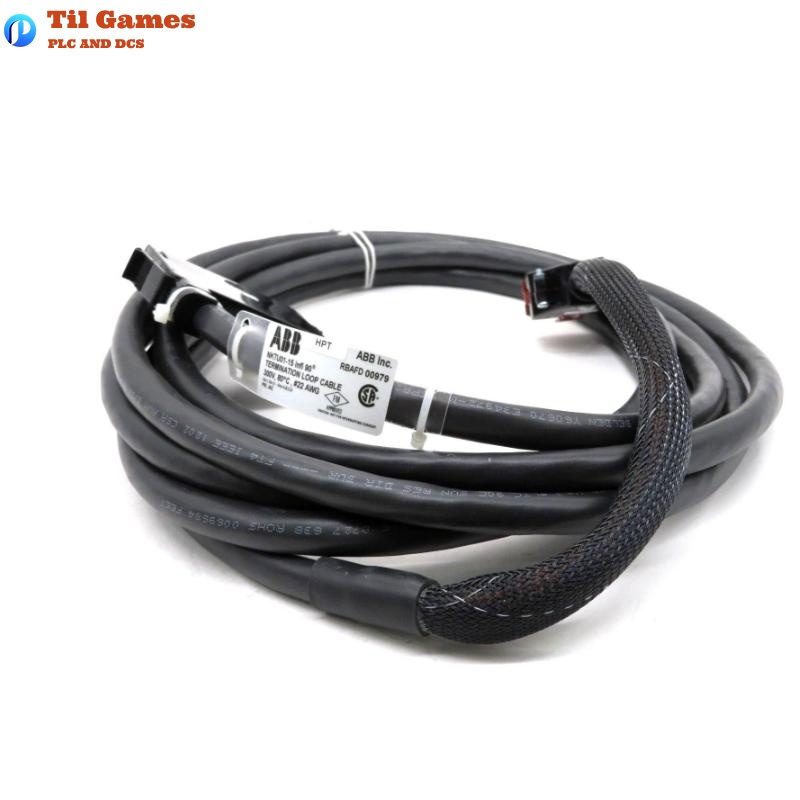 ABB Bailey NKTU01-15 Infi 90 Termination Loop Cable