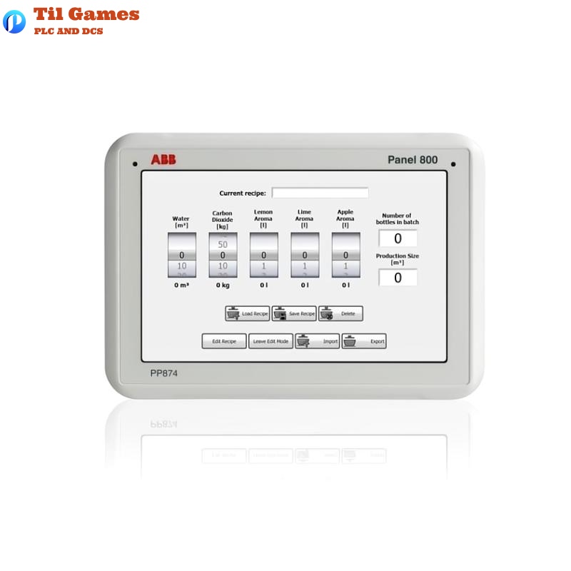 ABB PP874 3BSE069271R1 Operator Panel
