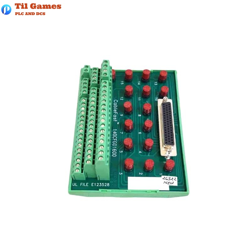 Schneider 140CFG01600 Digital Output Block, Fuseperpt