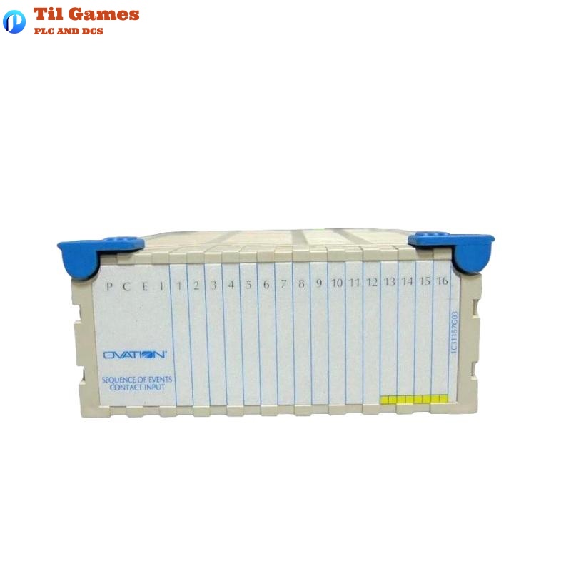 OVATION 1C31157G03 Sequence of Events Contact Input Module