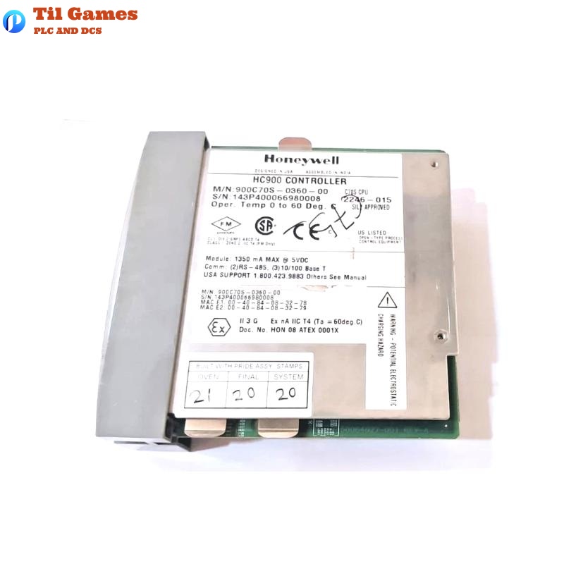 Honeywell 900C70-0360-00 Controller C70 CPU Module