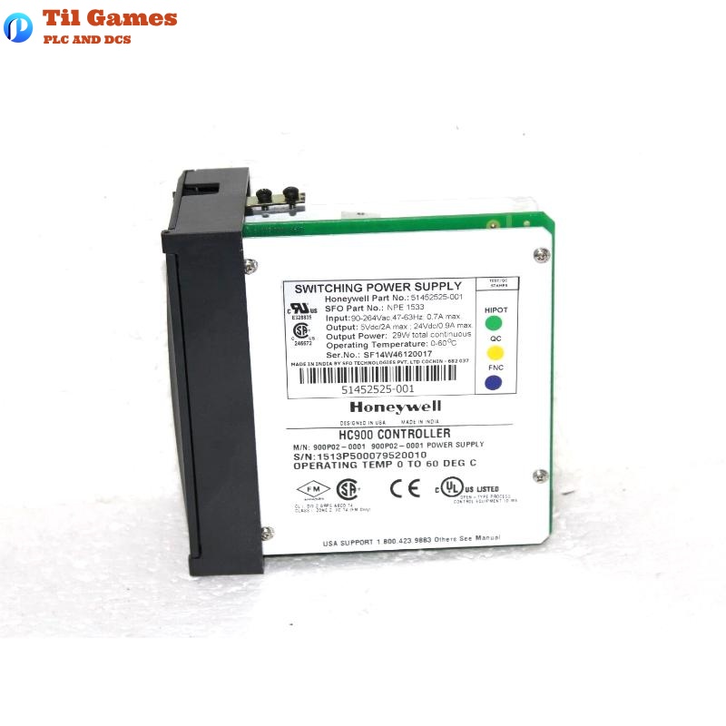 Honeywell 900P02-0001 HC 900 Controller Power Supply Module