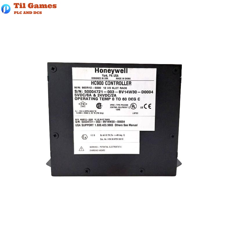 Honeywell 900R12-0200 ControlEdge HC900 12 I/O slot Rack
