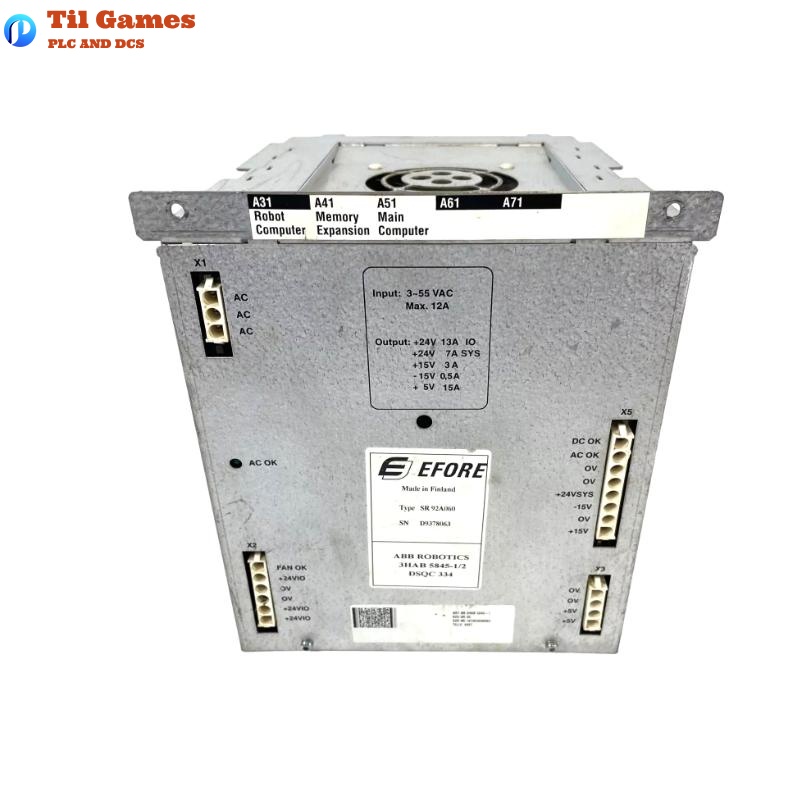 ABB DSQC 334 3HAB5845-1 Power Supply Module