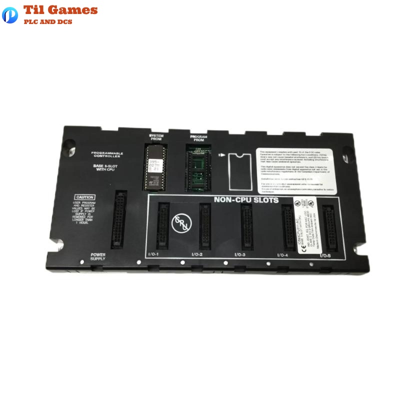 GE IC693CPU311 Series 90-30 5-slot Baseplate With CPU