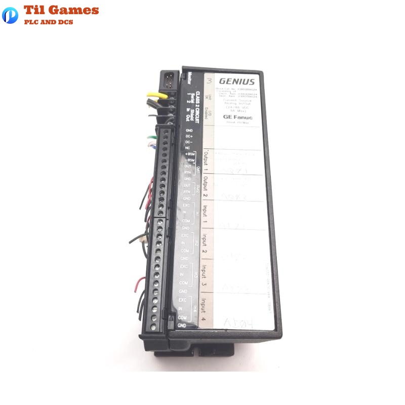 GE IC660BBA024 Genius Current-Source Analog I/O Block