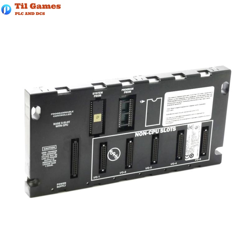 GE IC693CPU313 Series 90-30 5-slot Baseplate With Turbo CPU