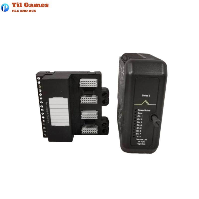 Emerson KJ3201X1-EA1 Red Discrete Terminal Block