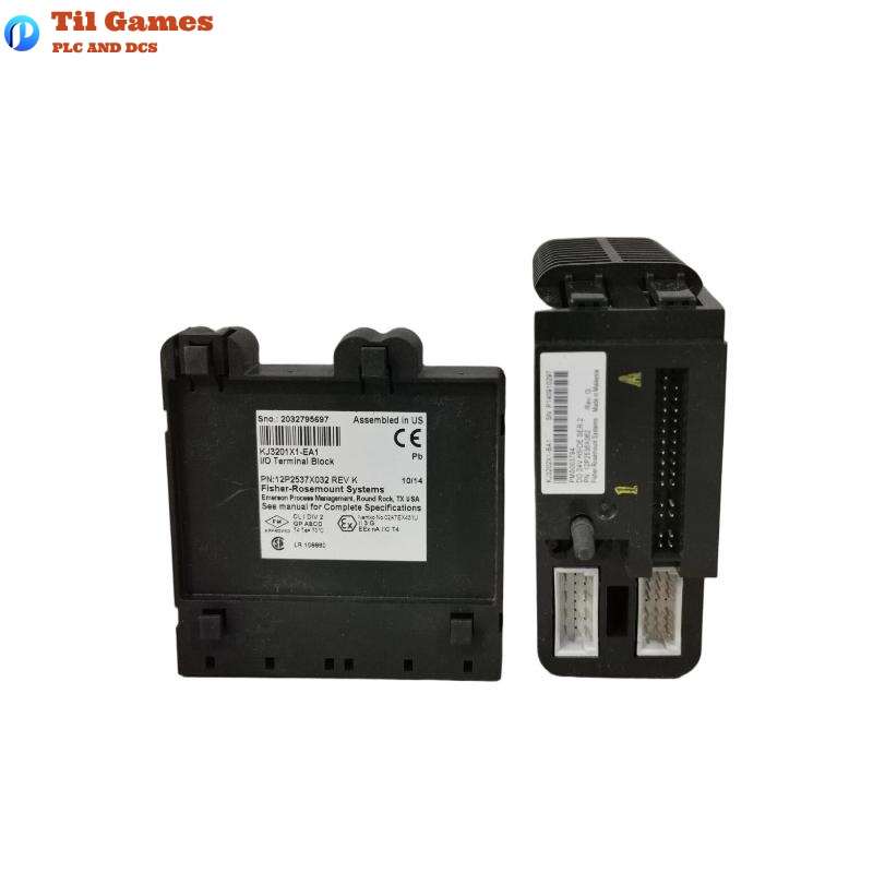 Emerson KJ3201X1-EA1 Red Discrete Terminal Block Emerson KJ3201X1-EA1 Red Discrete Terminal Block