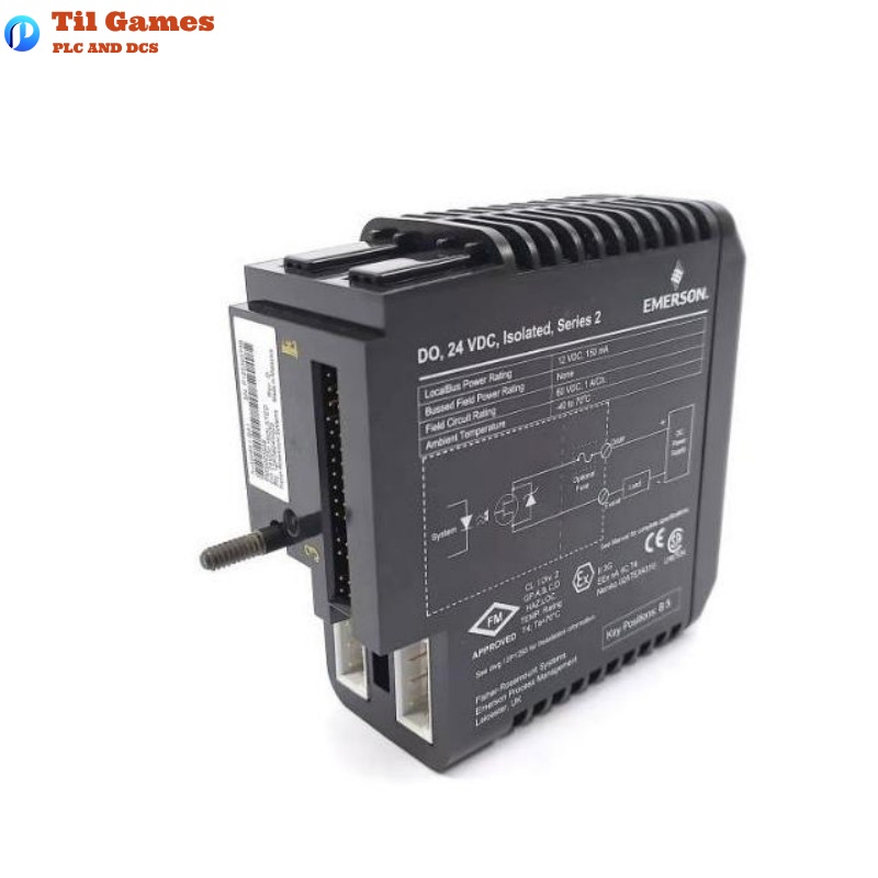 Emerson KJ3208X1-BA1 8-Channel 24 VDC Isolated Digital Output Module Emerson KJ3208X1-BA1 8-Channel 24 VDC Isolated Digital Output Module