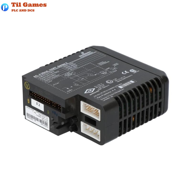 Emerson KJ3221X1-BA1 8-Channel HART Analog Output Module