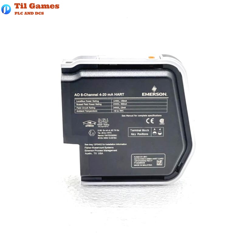 Emerson KJ3221X1-BK1 12P4704X042 S-Series Serial Interface Card Emerson KJ3221X1-BK1 12P4704X042 S-Series Serial Interface Card