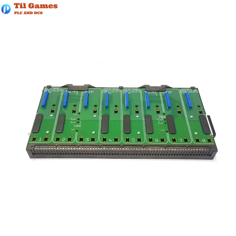 Emerson KJ4001X1-BE1 8-Wide I/O Carrier with Shield Bar