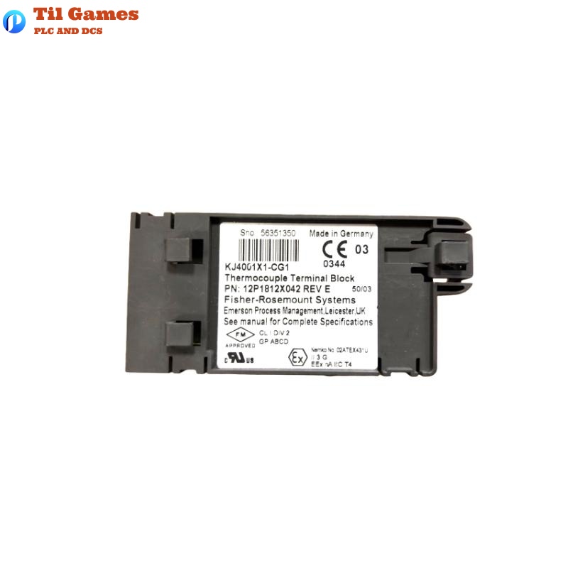 Emerson KJ4001X1-CG1 Thermocouple Terminal Block