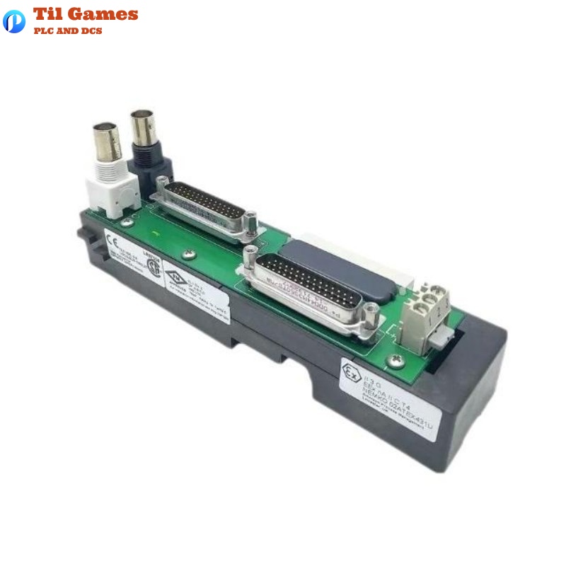 Emerson KJ4001X1-NB1 1-Wide I/O Carrier Extender Left