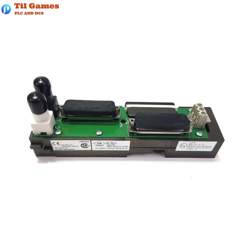 Emerson KJ4001X1-NB1 1-Wide I/O Carrier Extender Left