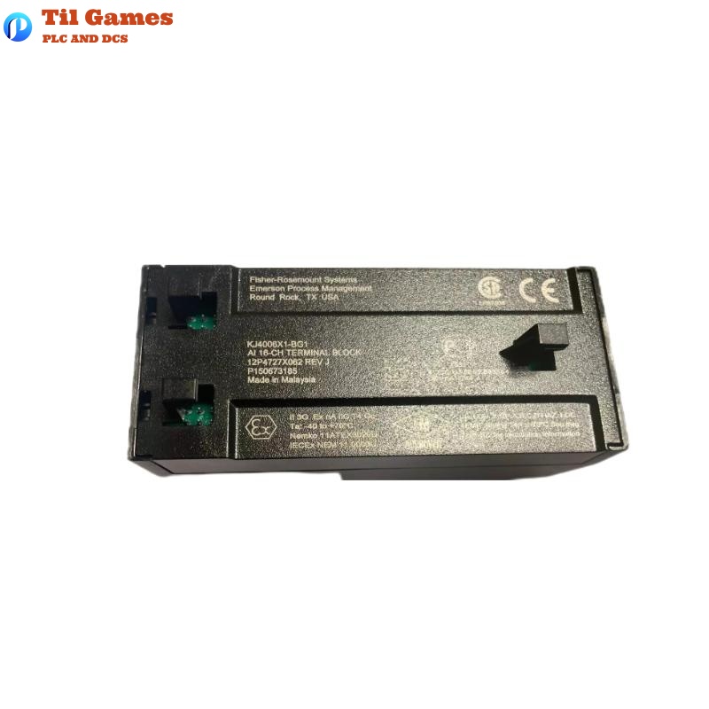 Emerson KJ4006X1-BG1 Analog Input 16-Channel Terminal Block