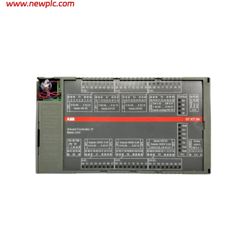 ABB 07KT94C-S GJR5252100R2261 Programmable Logic Controller (PLC) Modules