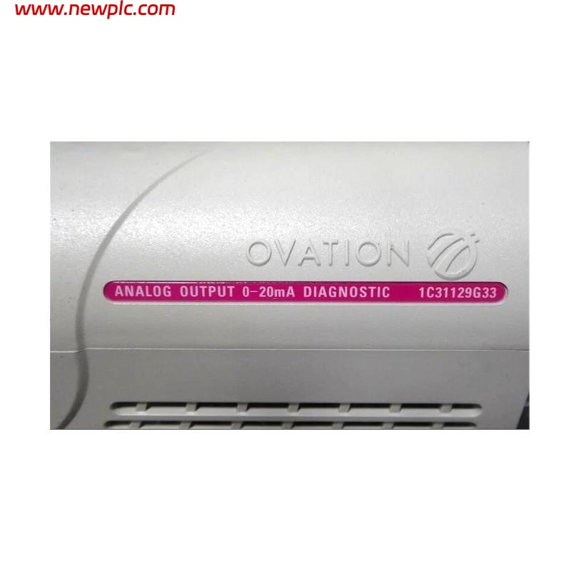 OVATION 1C31129G33 Diagnostic Analog Output Module