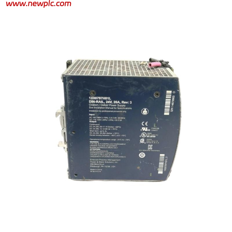 Ovation 1X00797H01L Power Supply Module Unit