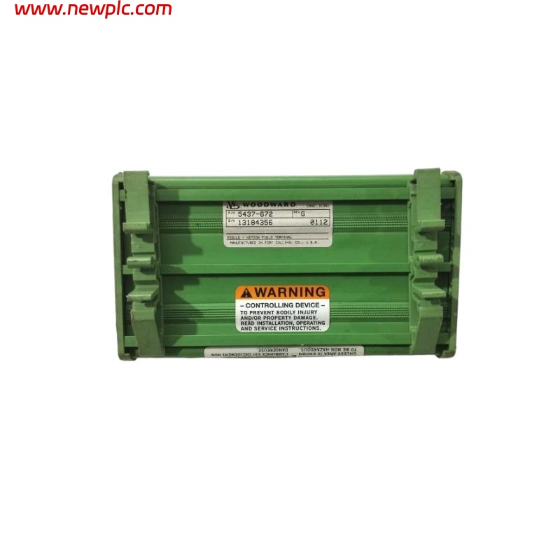 Woodward 5437-672 NetCon Field Terminal Modules Quality Selection