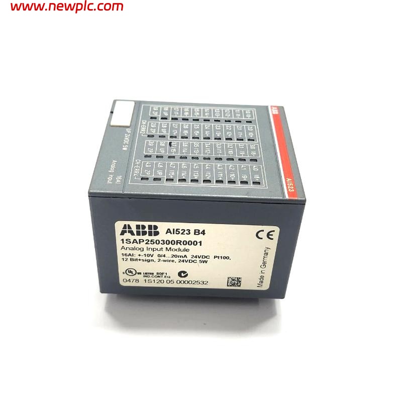 ABB AI523 1SAP250300R0001 PLC-AC500 Analog Input Module