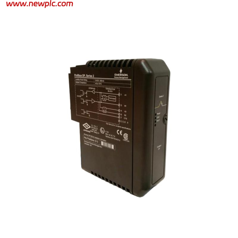 Emerson VE4014 KJ3243X1-BA1 12P2830X022 Profibus DP Series 2 Interface Module