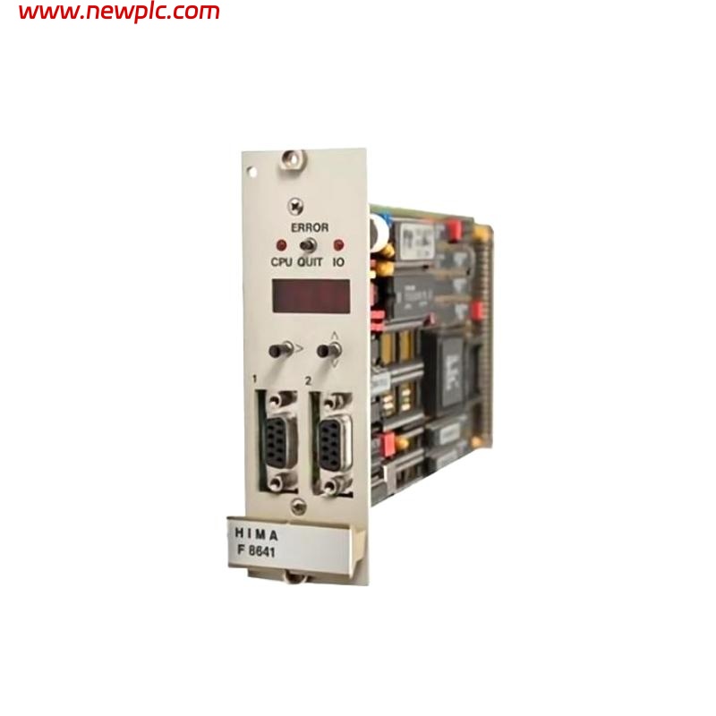 HIMA F8641 CPU Module Over 100,000 Automation Parts