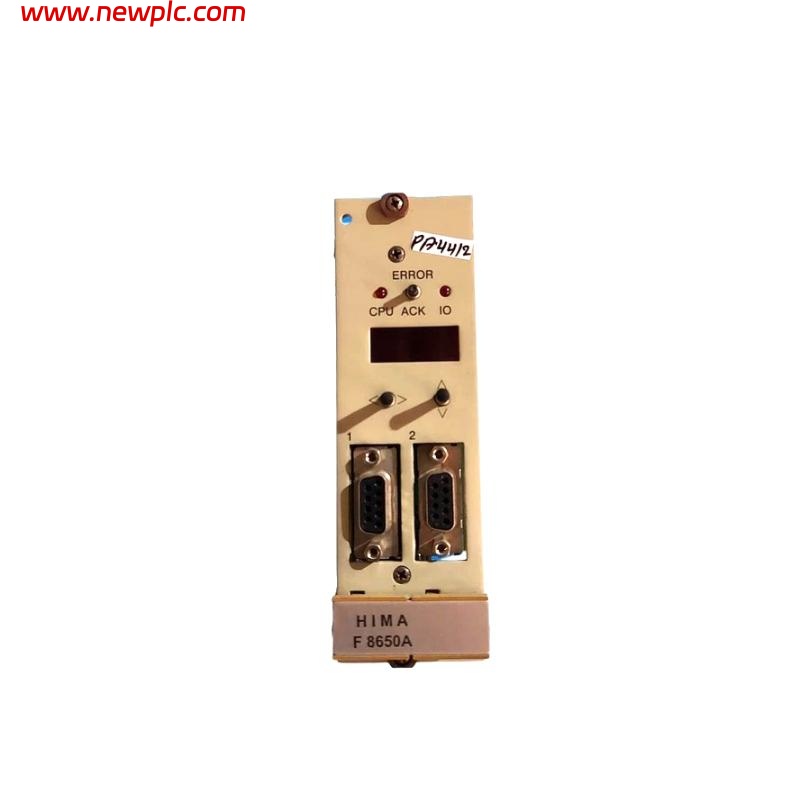 HIMA F8650A Central Module 100% Original and Brand New !