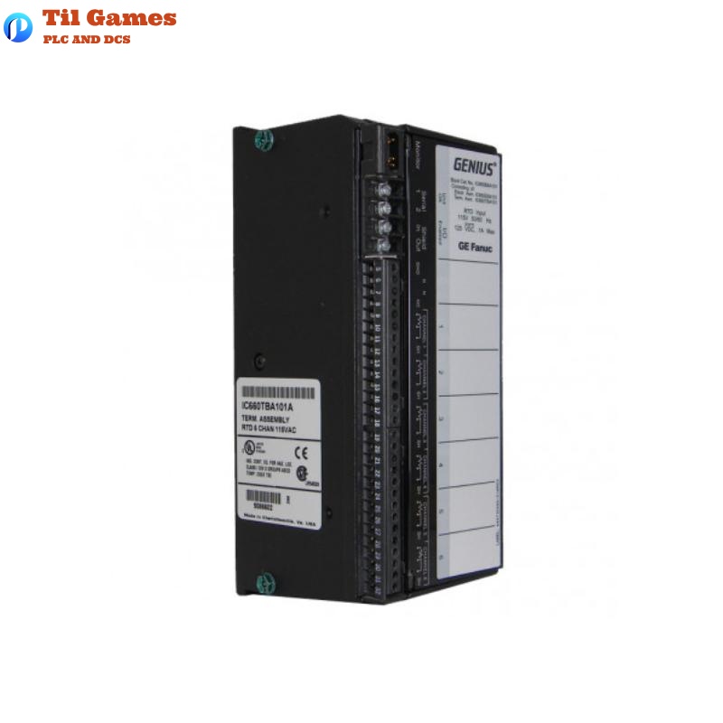 GE IC660BBA101 Genius RTD Analog Input Block