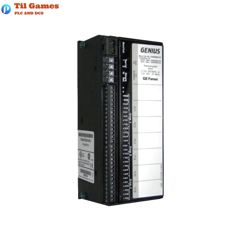 GE IC660BBA103 Genius Thermocouple Analog Input Block