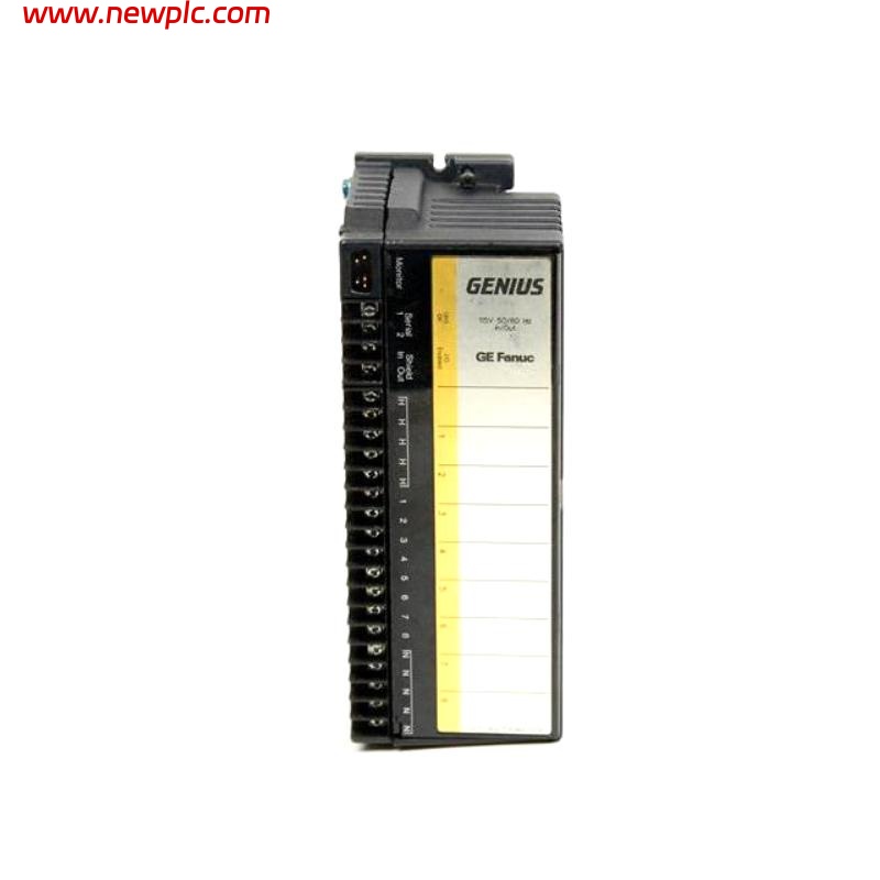 GE IC660BBD100 Genius 8-Circuit Grouped I/O Block