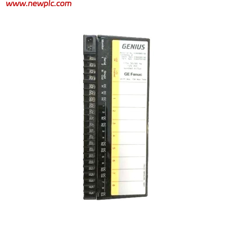 GE IC660BBS100 Genius Discrete I/O Block