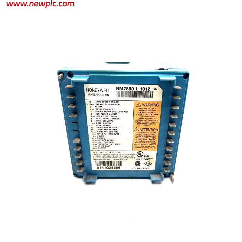 Honeywell RM7800L1046 Burner Control