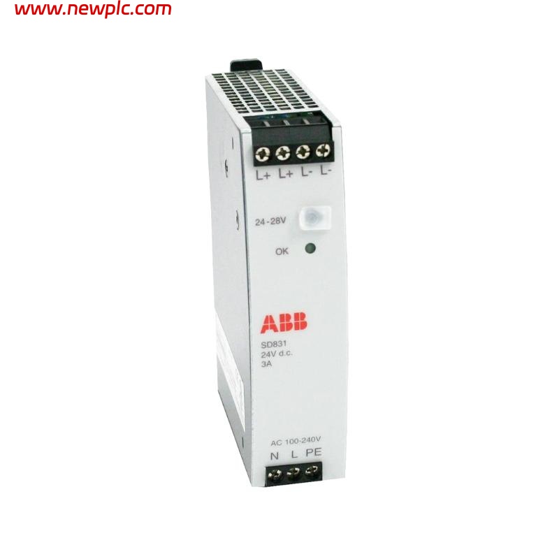 ABB SD831 3BSC610064R1 System 800xA Power Supply Module