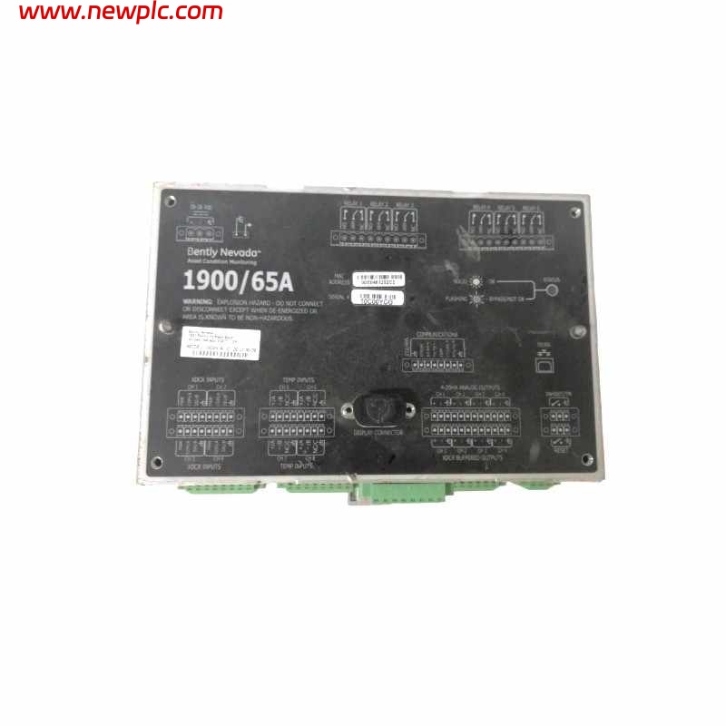 Bently Nevada 1900/65A-01-00-01-00-00 General Equipment Monitor