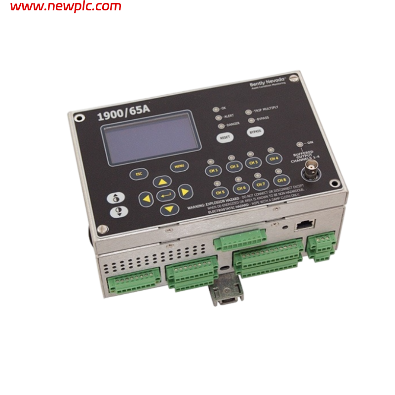 Bently Nevada 1900/65A-01-02-01-00-01 Universal Device Monitor